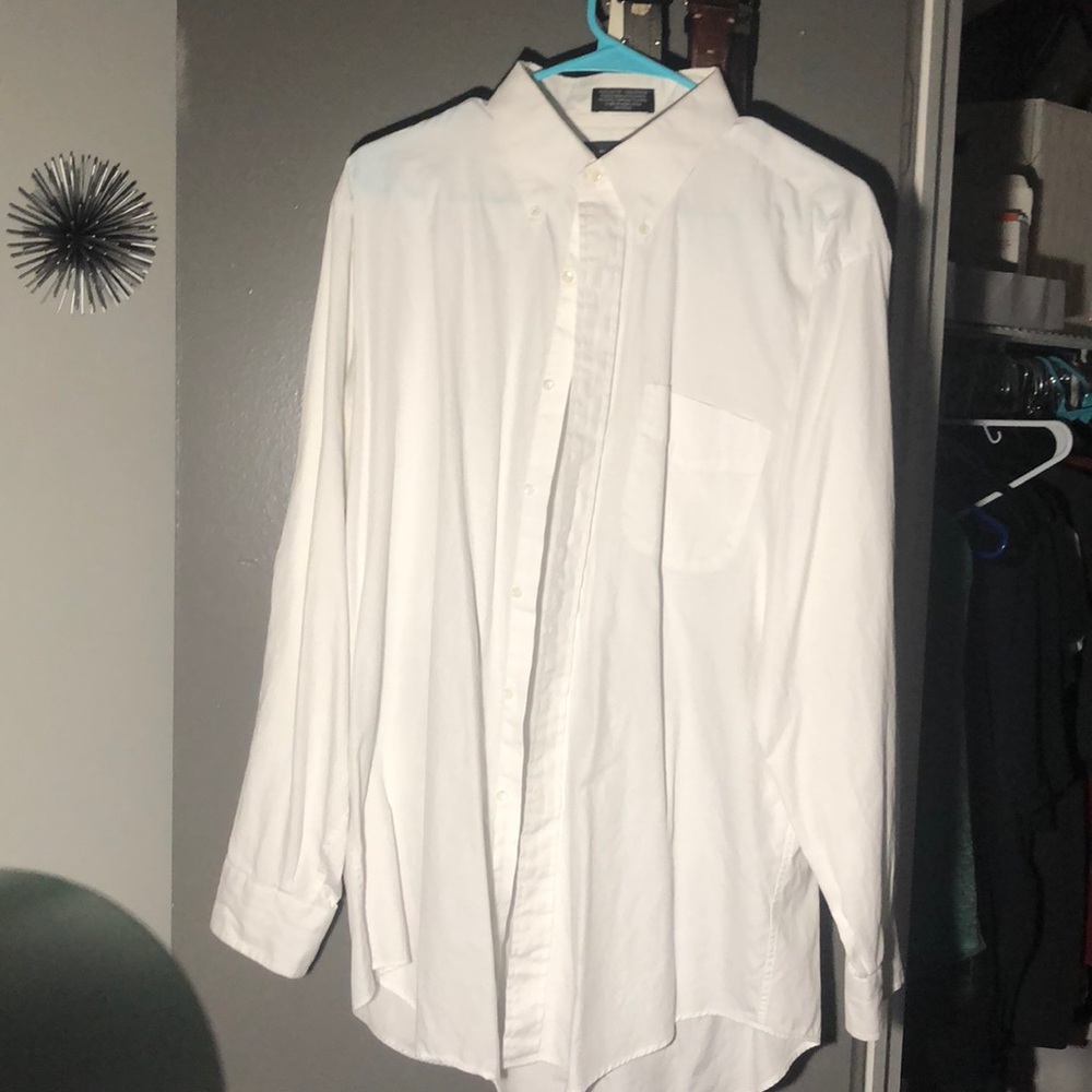 White button down shirt